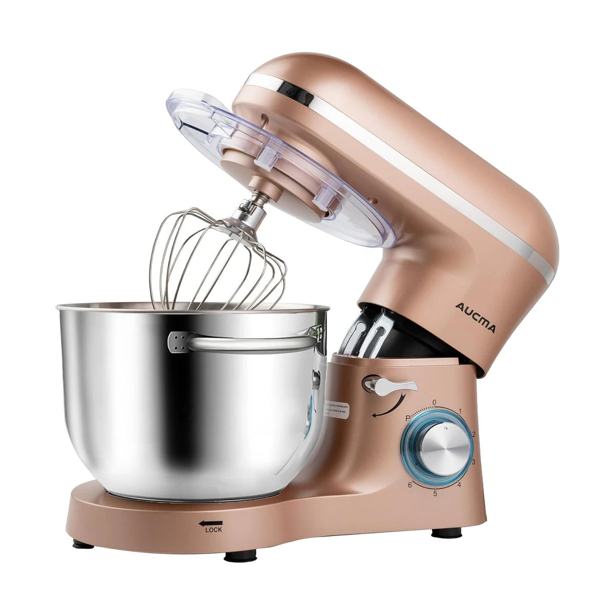Batidora de pie de 660W - Marrón 